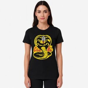 Cobra Kai Black Snake Shirt
